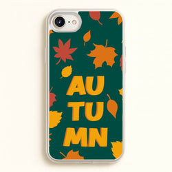 Leaves - Autumn  - Autumn Phone Case for iPhone 6 Plus / 7 Plus / 8 Plus