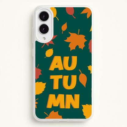 Leaves - Autumn  - Autumn Phone Case for Galaxy S25 Edge
