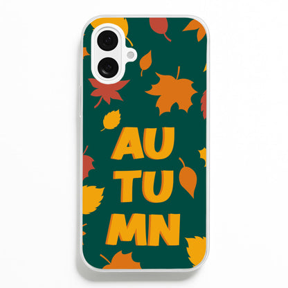 Leaves - Autumn  - Autumn Phone Case for iPhone 16 Plus