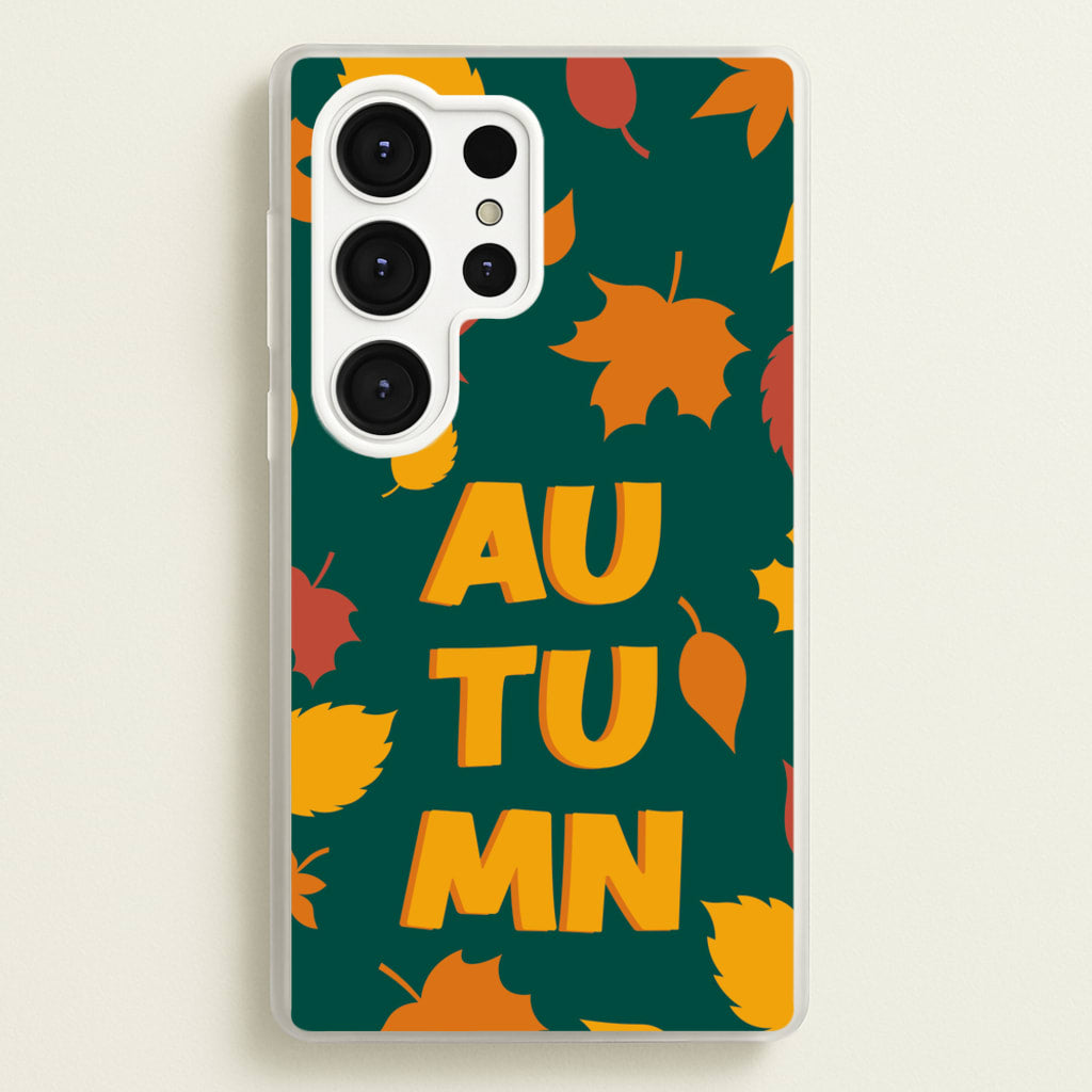 Leaves - Autumn  - Autumn Phone Case for Galaxy S25 Ultra