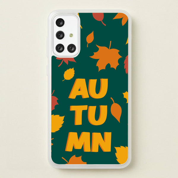 Leaves - Autumn  - Autumn Phone Case for Galaxy A71
