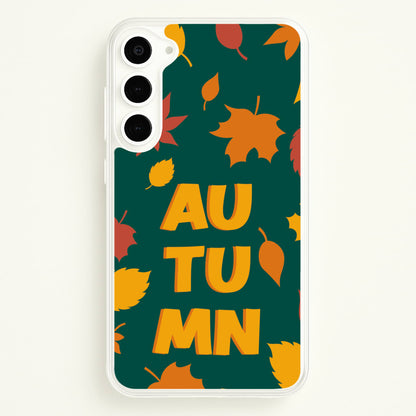 Leaves - Autumn  - Autumn Phone Case for Galaxy S23