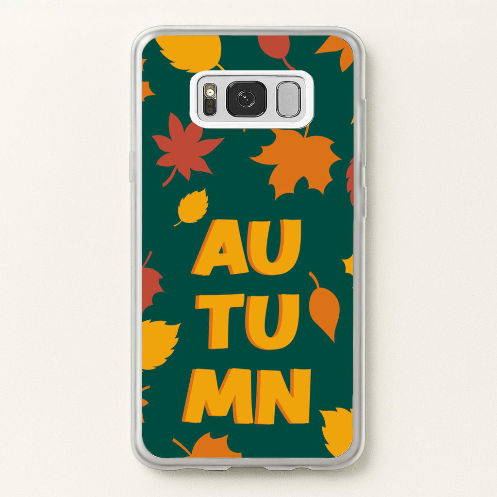 Leaves - Autumn  - Autumn Phone Case for Galaxy S8 Plus