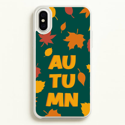 Leaves - Autumn  - Autumn Phone Case for iPhone XS Max
