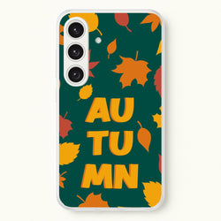 Leaves - Autumn  - Autumn Phone Case for Galaxy S24FE