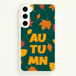 Leaves - Autumn  - Autumn Phone Case for Galaxy S23 Plus