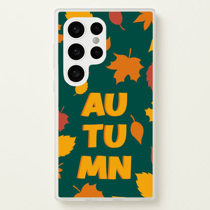 Leaves - Autumn  - Autumn Phone Case for Galaxy S24 Ultra