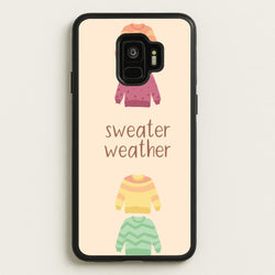 Sweater Weather - Autumn  - Autumn Phone Case for Galaxy S9