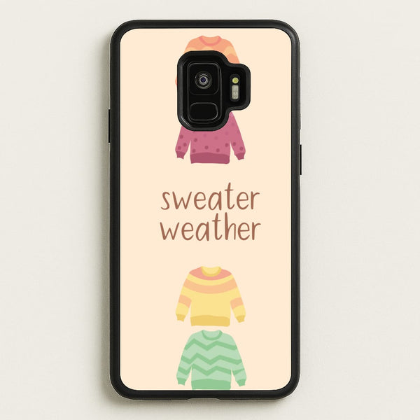 Sweater Weather - Autumn  - Autumn Phone Case for Galaxy S9