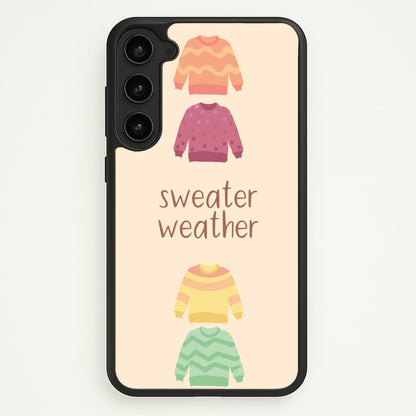 Sweater Weather - Autumn  - Autumn Phone Case for Galaxy S23