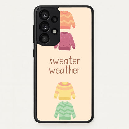 Sweater Weather - Autumn  - Autumn Phone Case for Galaxy A33
