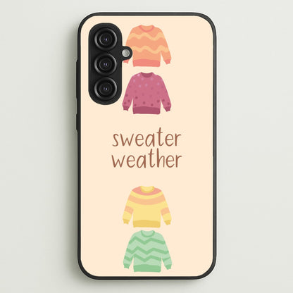 Sweater Weather - Autumn  - Autumn Phone Case for Galaxy S23FE