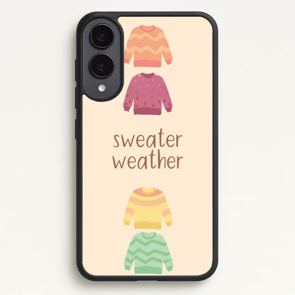 Sweater Weather - Autumn  - Autumn Phone Case for Galaxy S25 Edge
