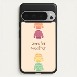 Sweater Weather - Autumn  - Autumn Phone Case for Google Pixel 9 Pro XL