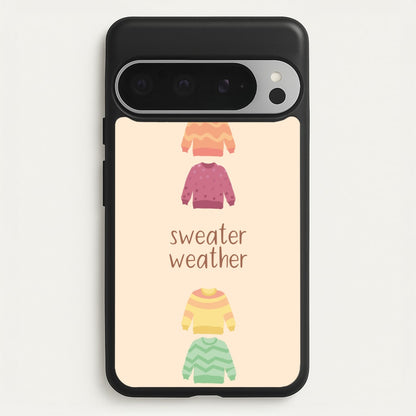 Sweater Weather - Autumn  - Autumn Phone Case for Google Pixel 9 Pro XL