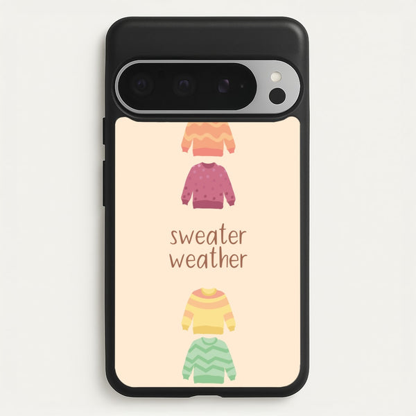 Sweater Weather - Autumn  - Autumn Phone Case for Google Pixel 9 Pro XL