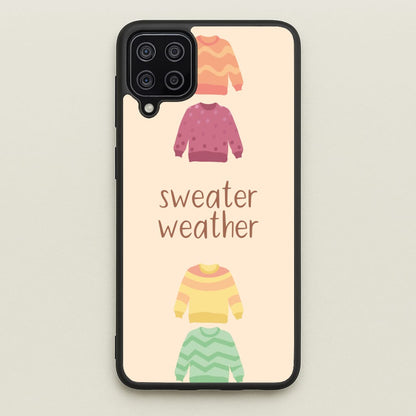 Sweater Weather - Autumn  - Autumn Phone Case for Galaxy A12