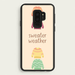Sweater Weather - Autumn  - Autumn Phone Case for Galaxy S9 Plus