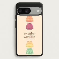 Sweater Weather - Autumn  - Autumn Phone Case for Google Pixel 9 / 9 Pro