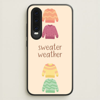 Sweater Weather - Autumn  - Autumn Phone Case for Huawei P30