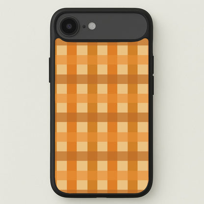 Orange Plaid Pattern- Autumn Phone Case for iPhone 17 Air