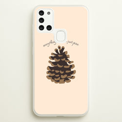 Everything Will Be Just Pine - Autumn  - Autumn Phone Case for Galaxy A21s