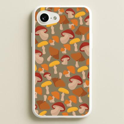 Mushroom Pattern - Autumn   - Autumn Phone Case for iPhone 16e