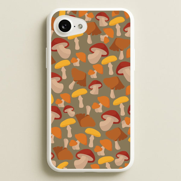 Mushroom Pattern - Autumn   - Autumn Phone Case for iPhone 16e