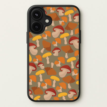 Mushroom Pattern - Autumn Phone Case for iPhone 17