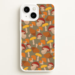 Mushroom Pattern - Autumn   - Autumn Phone Case for iPhone 13
