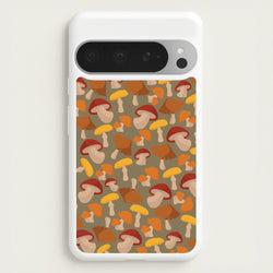 Mushroom Pattern - Autumn   - Autumn Phone Case for Google Pixel 9 Pro XL