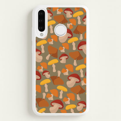 Mushroom Pattern - Autumn   - Autumn Phone Case for Huawei P30 Lite