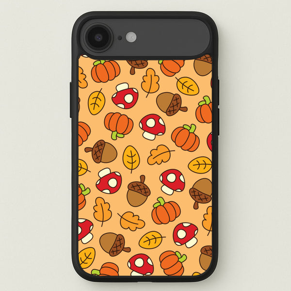 Cartoon Autumn Icons Pattern Phone Case for iPhone 17 Air