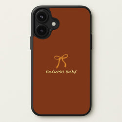Autumn Baby Phone Case for iPhone 17