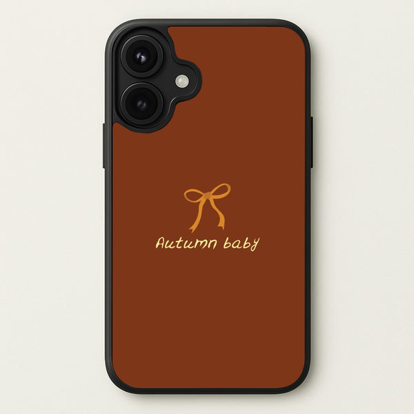 Autumn Baby Phone Case for iPhone 17