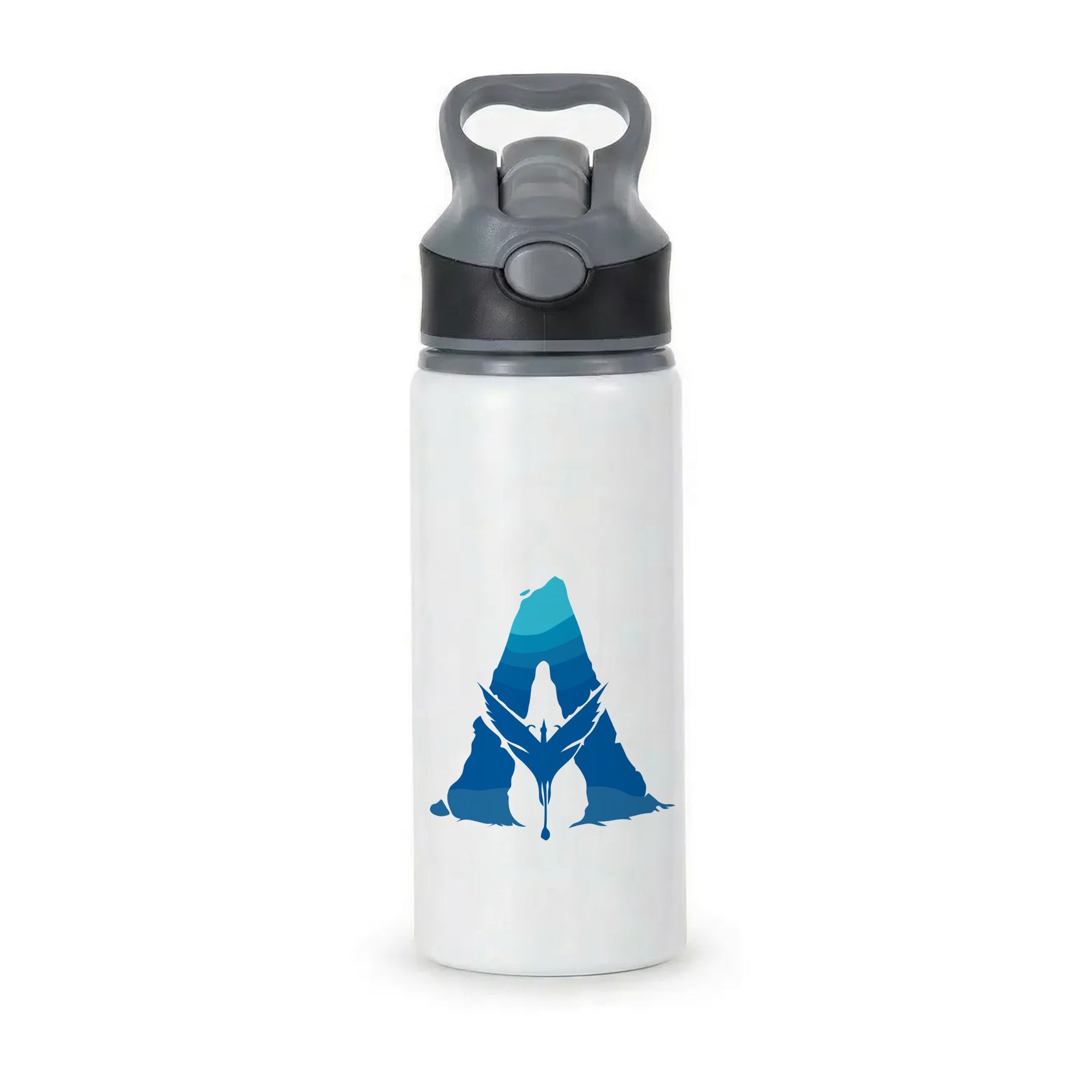 Alien World Logo Active Water Bottle - Black