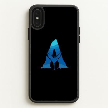 Alien World Logo  - Avatar Phone Case for iPhone XS Max