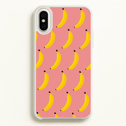 Banana Pattern  - Summer Phone Case for iPhone XS Max
