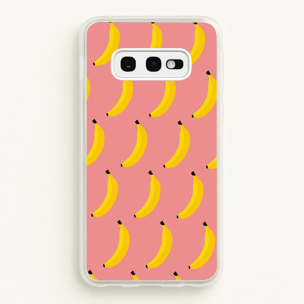 Banana Pattern  - Summer Phone Case for Galaxy S10e