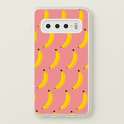 Banana Pattern  - Summer Phone Case for Galaxy S10 Plus