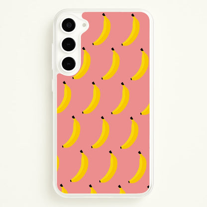 Banana Pattern  - Summer Phone Case for Galaxy S23