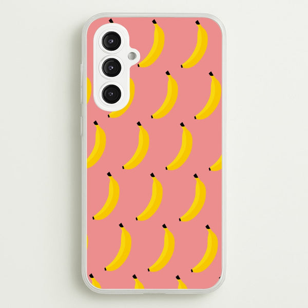 Banana Pattern  - Summer Phone Case for Galaxy S23FE