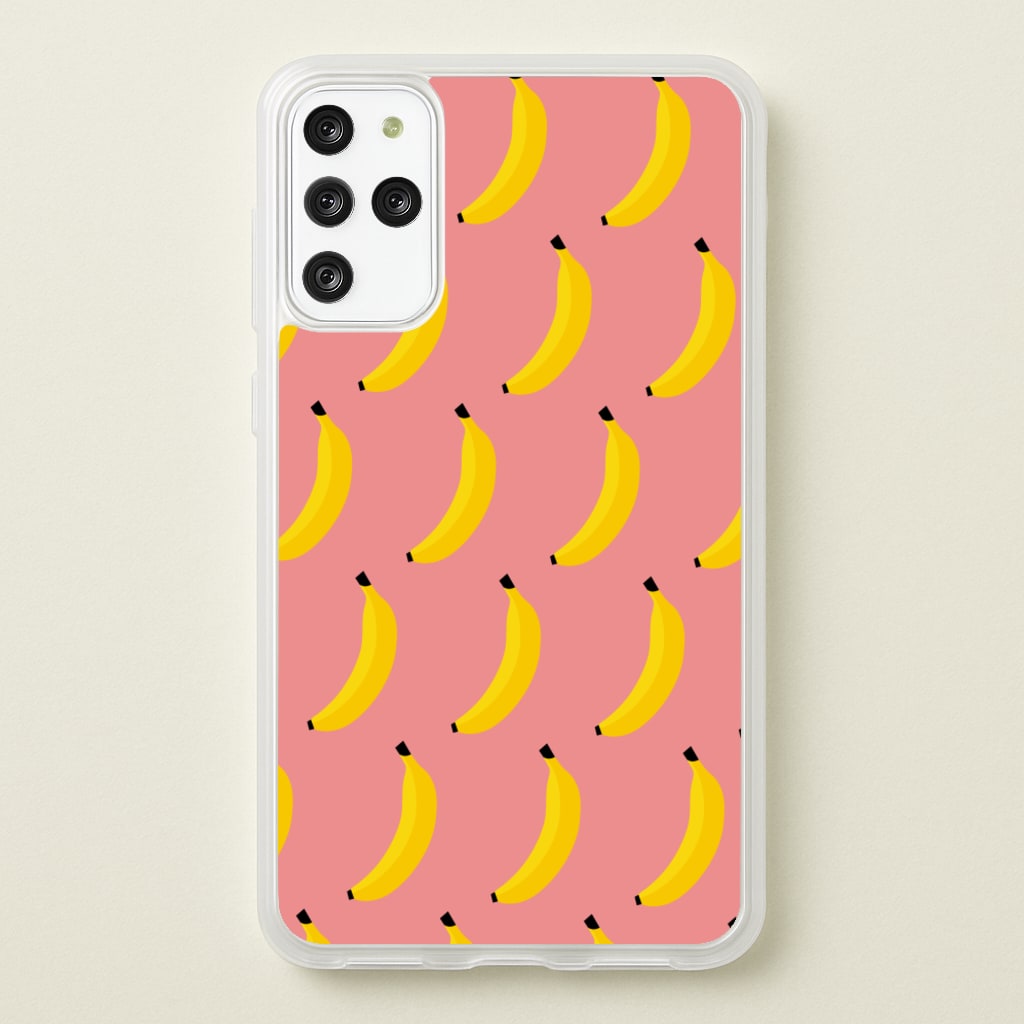 Banana Pattern  - Summer Phone Case for Galaxy S20 Plus