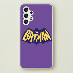 Bat Superhero Purple Logo  - Batman Phone Case for Galaxy A13