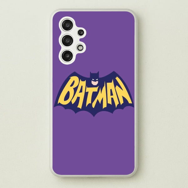 Bat Superhero Purple Logo  - Batman Phone Case for Galaxy A13