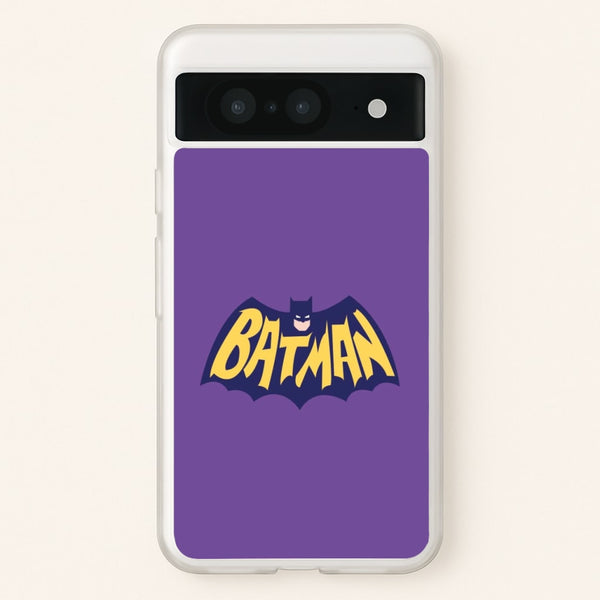 Bat Superhero Purple Logo  - Batman Phone Case for Google Pixel 8