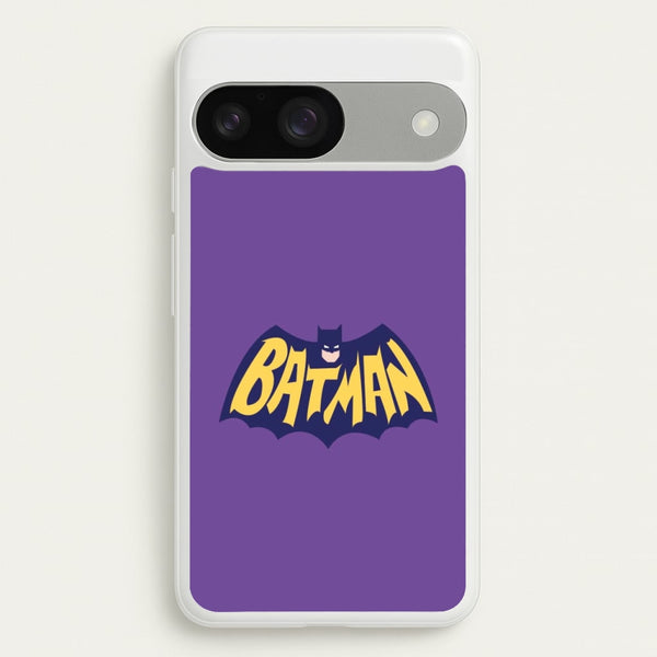 Bat Superhero Purple Logo  - Batman Phone Case for Google Pixel 9 / 9 Pro