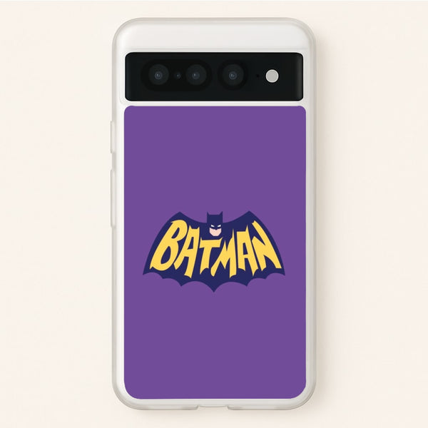 Bat Superhero Purple Logo  - Batman Phone Case for Google Pixel 7 Pro