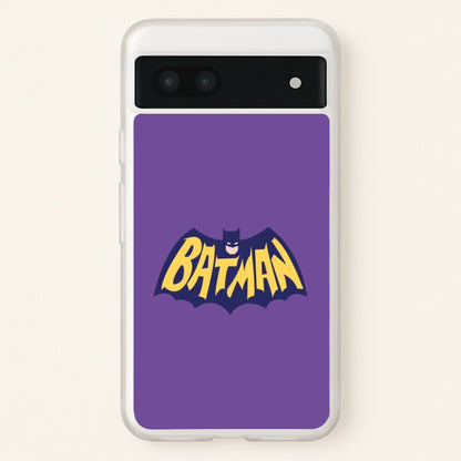 Bat Superhero Purple Logo  - Batman Phone Case for Google Pixel 6a
