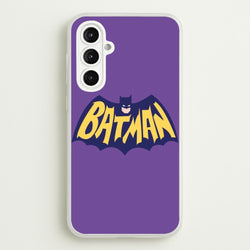 Bat Superhero Purple Logo  - Batman Phone Case for Galaxy A16